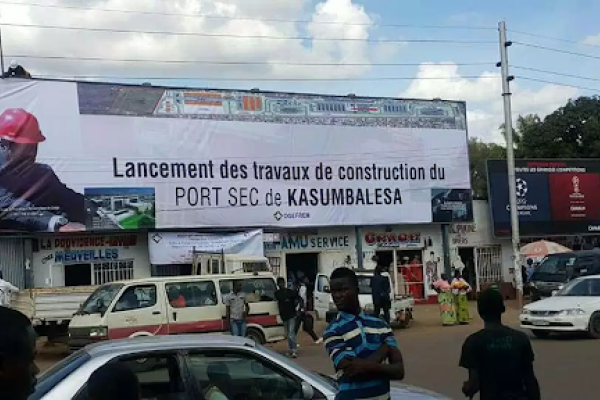 Port sec de Kasumbalesa